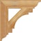 Ekena Millwork Merced Traditional Rough Sawn Bracket, Western Red Cedar, 4"W x 20"D x 20"H BKT04X20X20MRC01RWR - alternate 3